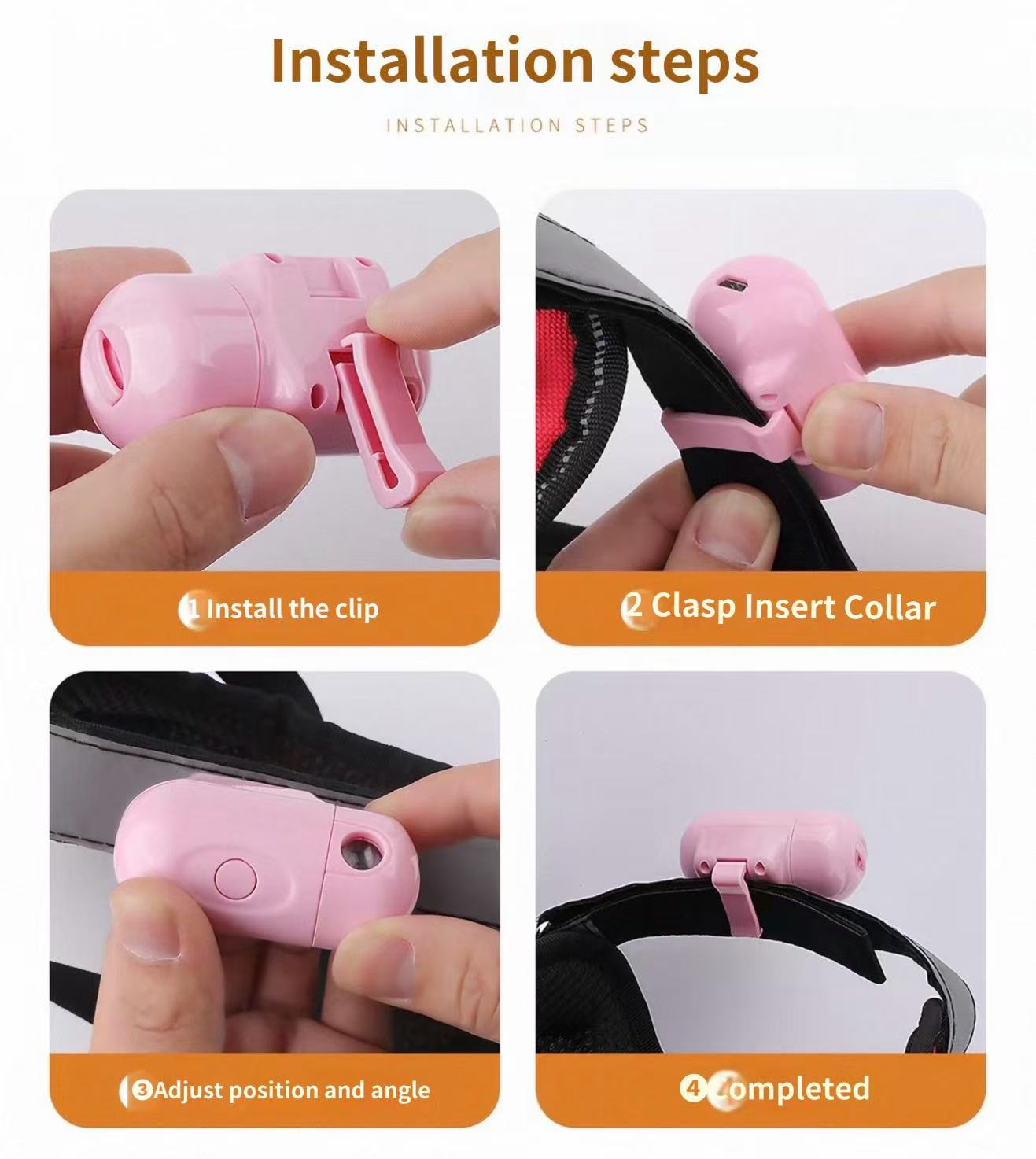 DIY Night Projection Light to Prevent Pets from Getting Lost