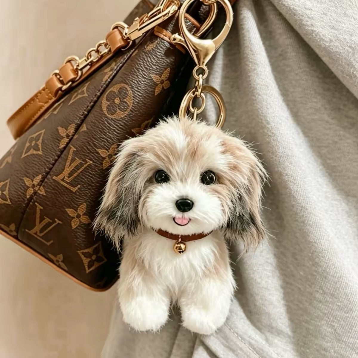 Skypet Custom Felt Pet Keychain