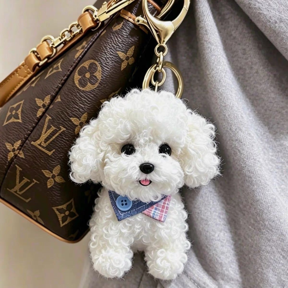 Skypet Custom Felt Pet Keychain